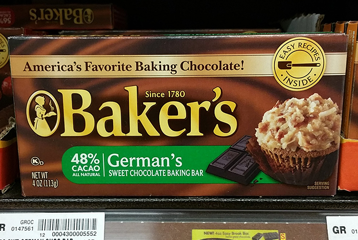 German Chocolate Cake is Not German
