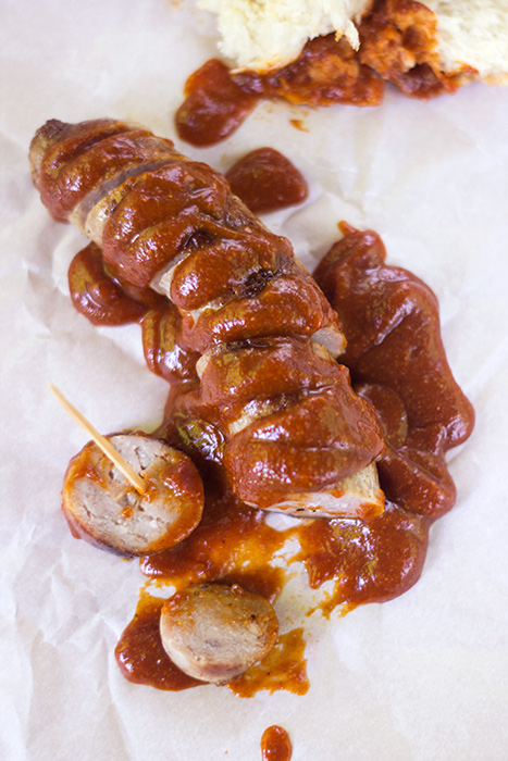 Homemade Currywurst - The Kitchen Maus